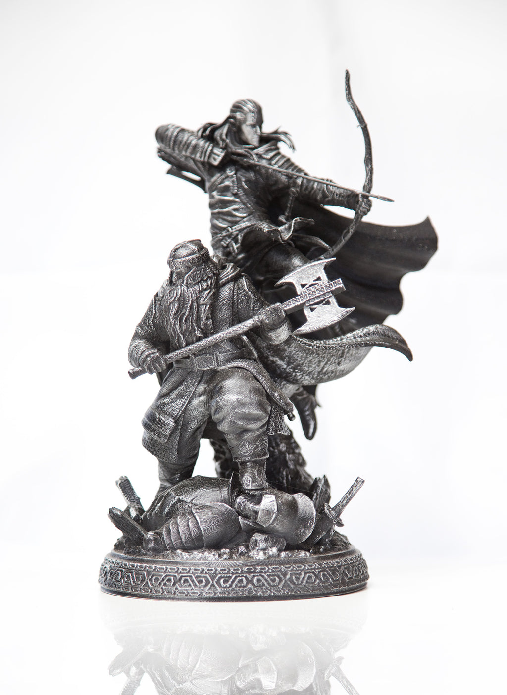 Lord of the Rings Gimli Legolas Statue