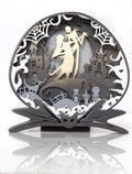 Painted Nightmare Before Christmas Laser Cut Art Piece