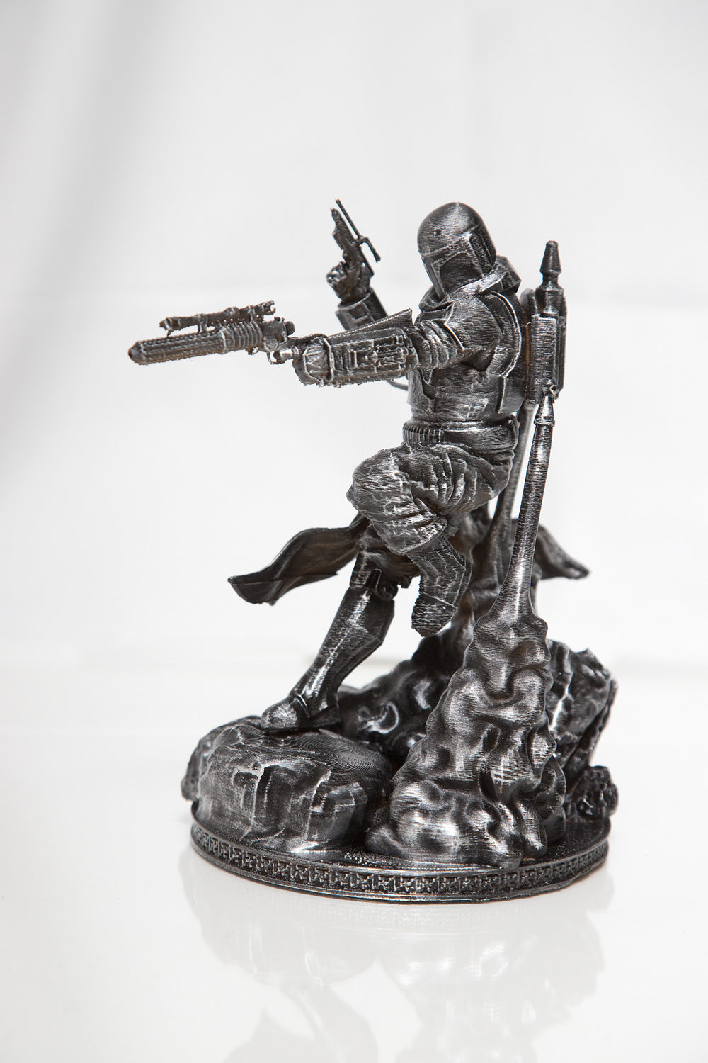 3d printed Boba Fett statue