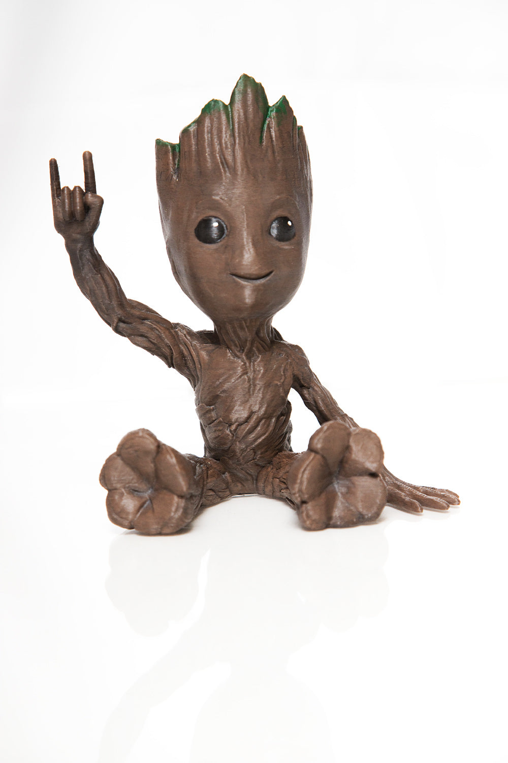 3d printed baby Groot stature
