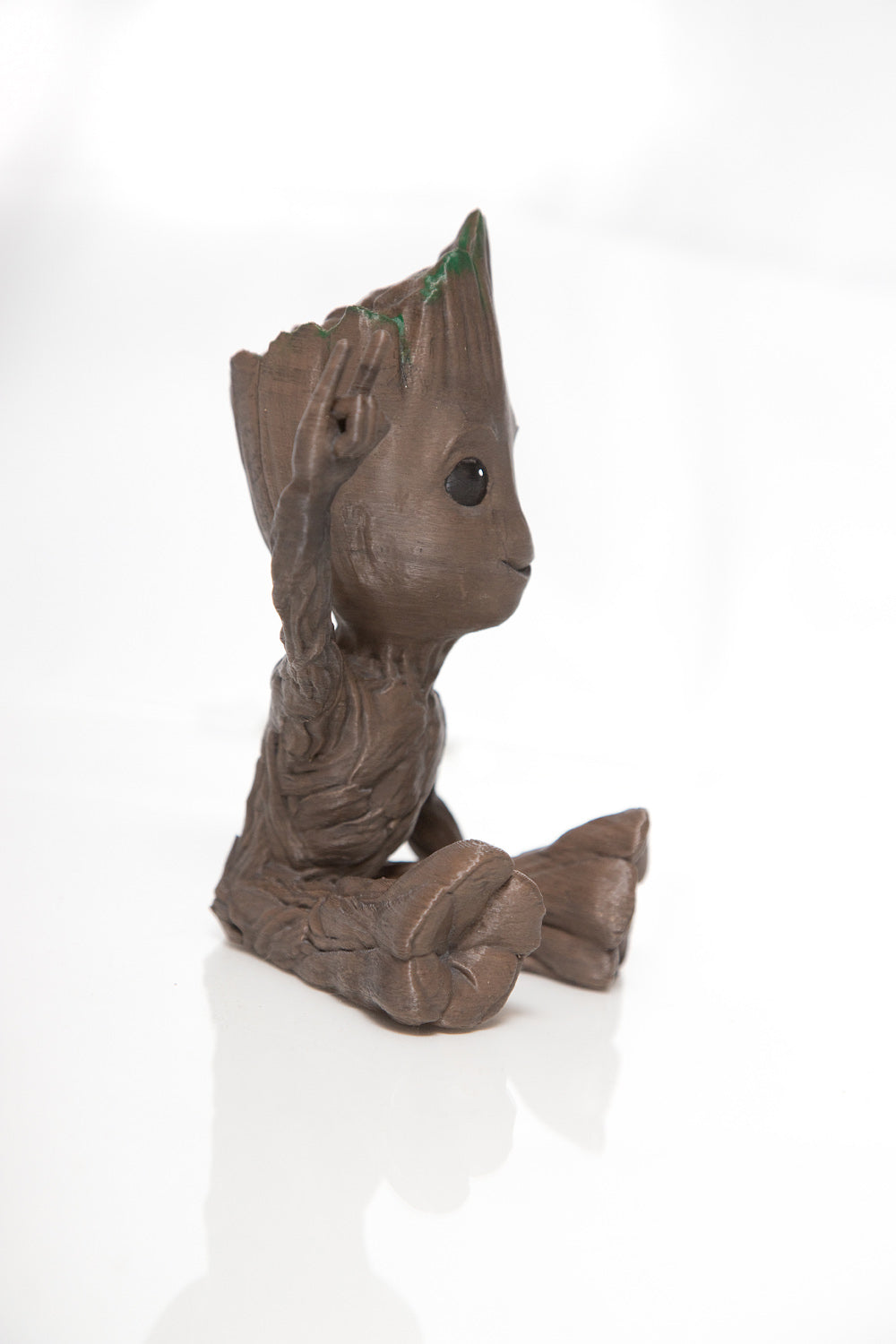 3d printed baby Groot stature
