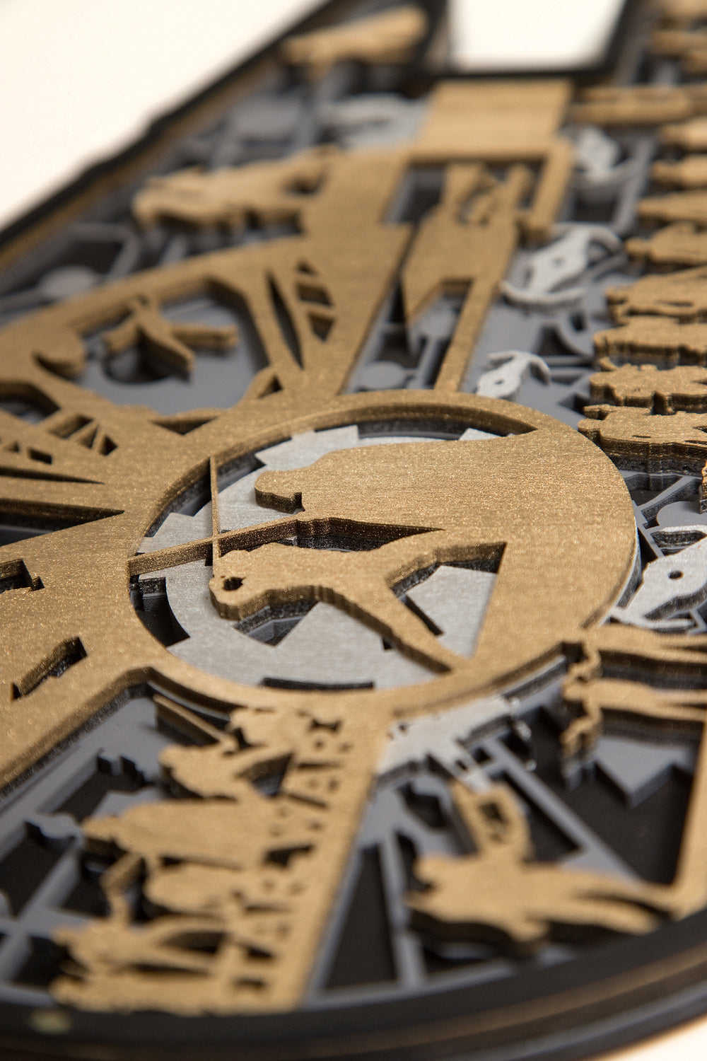 painted Laser Cut Star Wars Art Piece